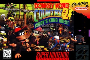 Rgc Huge Poster Donkey Kong Country 2 Super Nintendo Snes Box Art Dky005 Ebay