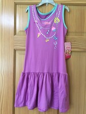 New Love, Diana Rainbow Ice Cream SunDress Girls soft Lilac many sizes