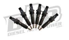 DAP A 6x Injectors 5x0.012 SAC 145* 90HP for 94-98 Dodge 5.9L Cummins Stage 2