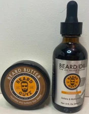 Beard Guyz Beard Grooming 2 pc Set ~ Beard Butter & Beard Oil