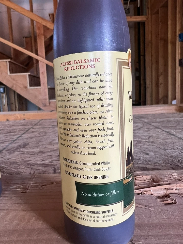 Reducción balsámica blanca Alessi 8,5 oz (paquete de 6) Foto 3 de 4