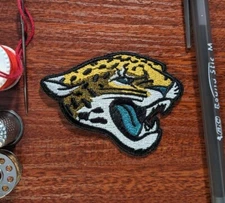 Jacksonville Jaguars Patch Jax NFL Football Embroidered Iron On Patch 2 x 2.75"