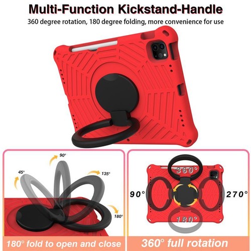 Strap Case iPad 10 9 8 7 th 10.2 5th 6th 9.7 Air 3 4 5 Pro 11 Mini 6 Kids Cover - Picture 21 of 28