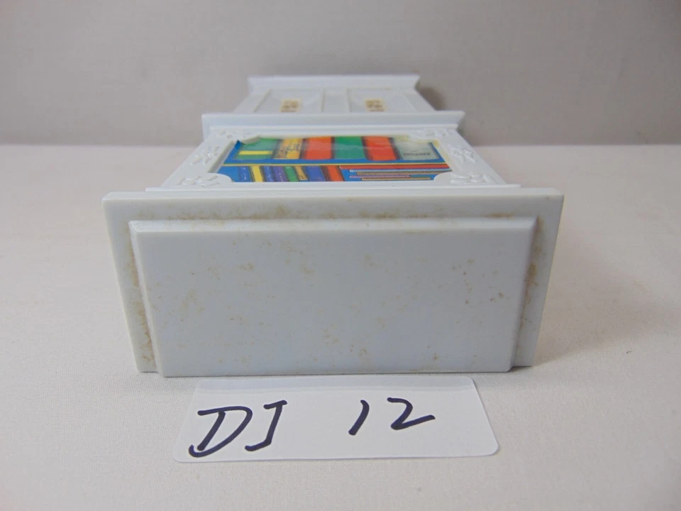 Barbie Muebles Estantería Libro Librería Caja Azul Juguetes 8 3/4" Alto Blanco Foto 3 de 4