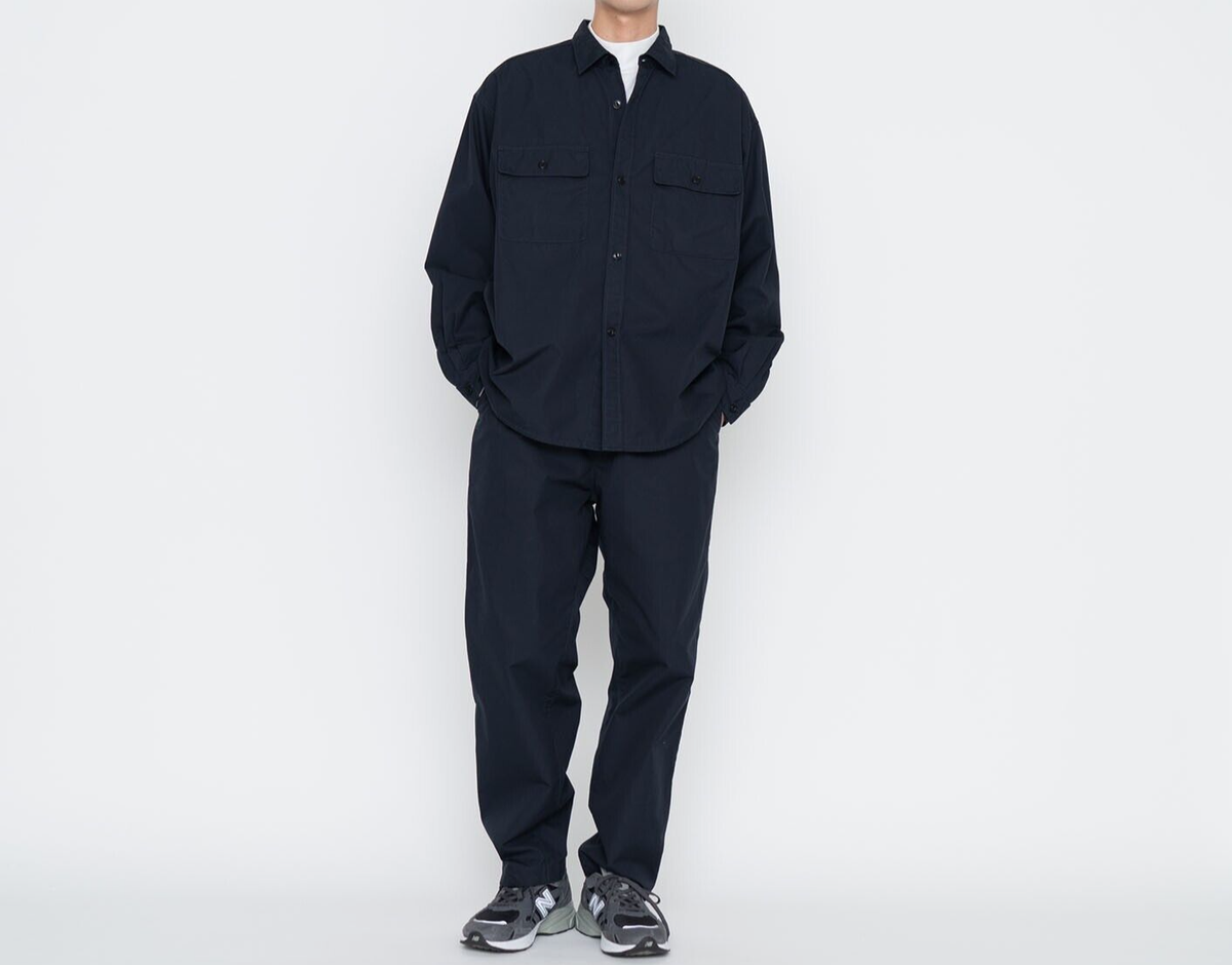 ASK availability First) nanamica Utility Light Wind Shirt Japan