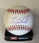 TREVOR CAHILL CUBS/BRAVES/PIRATES SIGNED AUTOGRAPHED M.L. BASEBALL BECKETT