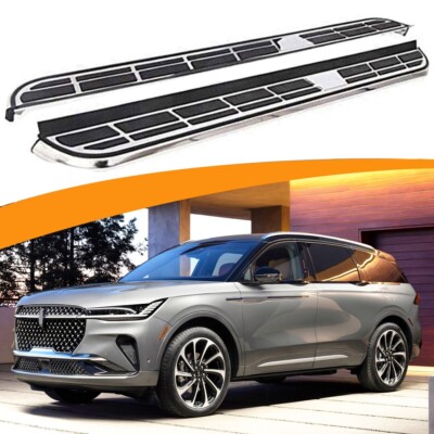 Running Board Side Step Fits for Lincoln Nautilus 2024 Pedal Nerf Bar 2Pcs Fixed
