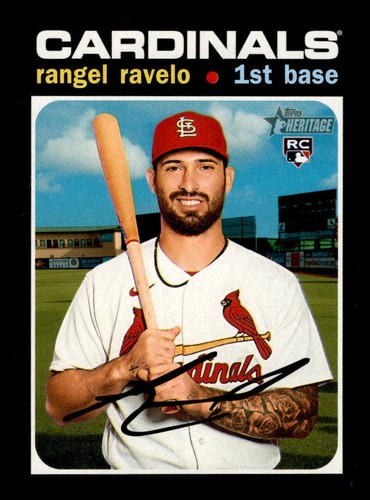 2020 Topps Heritage Rangel Ravelo #525 St. Louis Cardinals | eBay