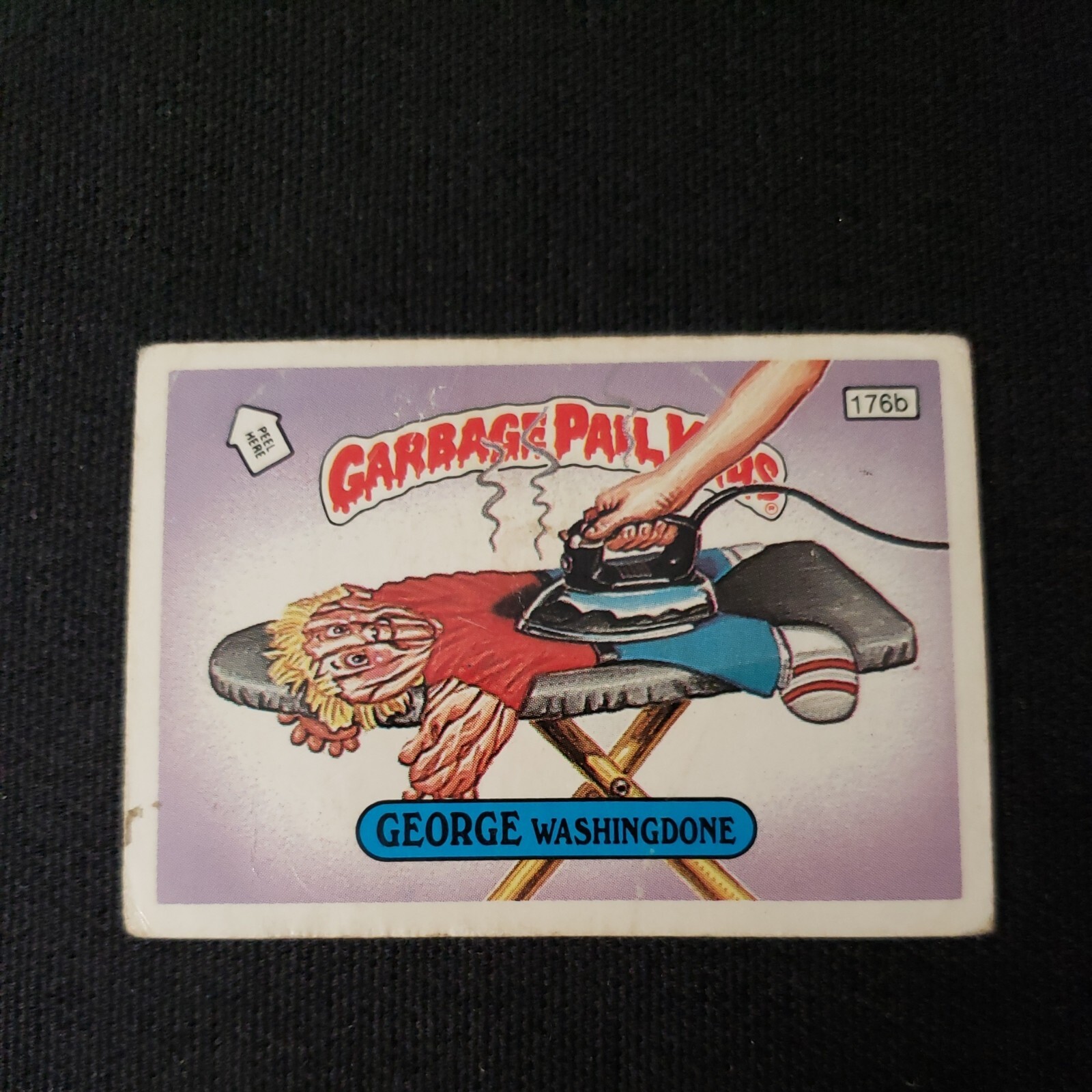 George Washingdone #176B PSA 10 Garbage Pail Kids card front