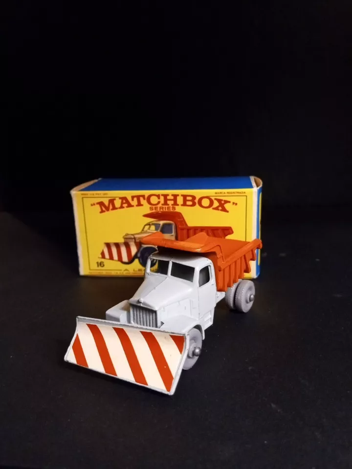 MATCHBOX #16c  Scammell Mountaineer SnowPlow GPW VN/MINT" In Solid Orig  E4  Box - Image 3 of 4