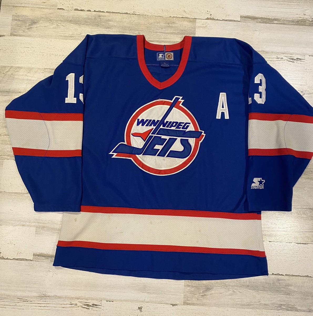 Selanne Winnipeg Jets Hockey Jersey