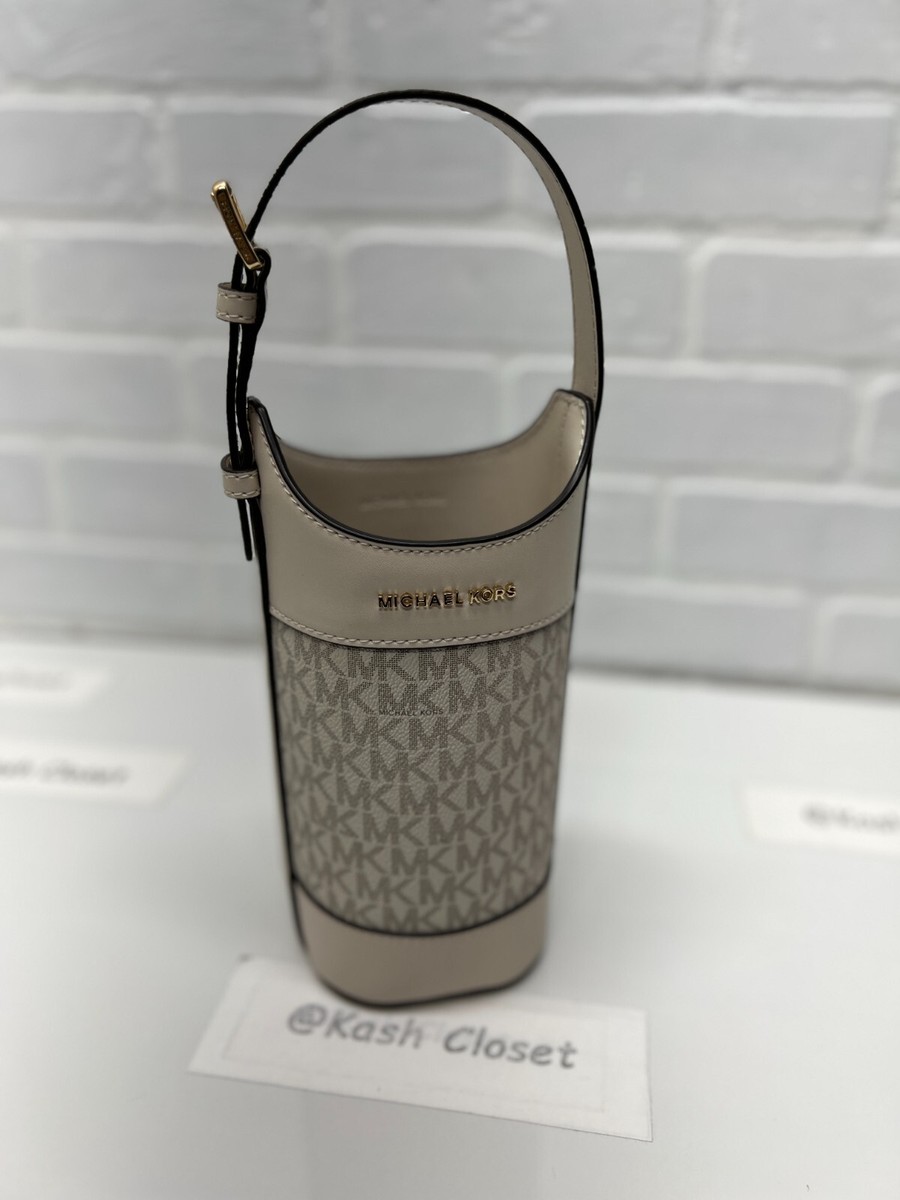 Michael Kors wine bottle holder bag MK Signature | eBay