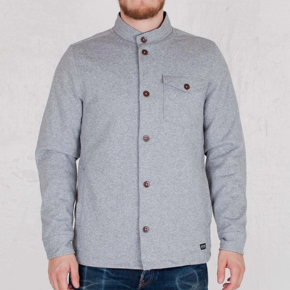 Vans OTW Collection Holgate Cotton Mix Jacket Athletic Heather Size XS