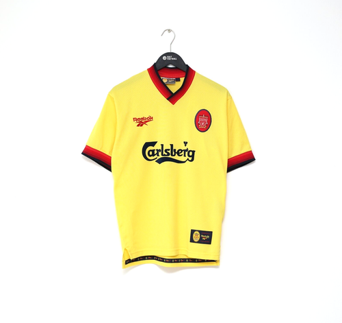 Maglia calcio 1997/99 FOWLER #9 Liverpool vintage Reebok away (S) 34/36 - Foto 2 di 12
