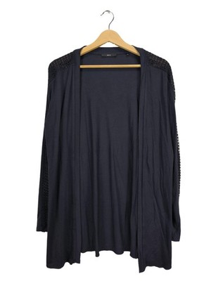 ZERO Strick Cardigan Damen Strickbekleidung Gr. DE 40 schwarz Casual-Look