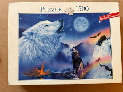 Blatz Puzzle 1500 Teile - Wolfsnacht - Bild 1 von 4