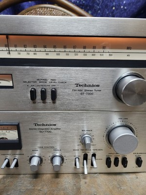 Maintained Technics Integrated Amplifier SU-7300 & Tuner ST-7300