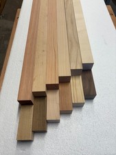 Quadratleiste 40x40mm Massivholz Edelholz Kantel Drechseln Nussbaum Eiche Ahorn