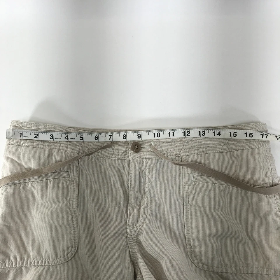 Pantalón Corto The North Face Wander Free Para Mujer Talla 12 Dune Beige Rayas Exterior Trail Foto 4 de 4