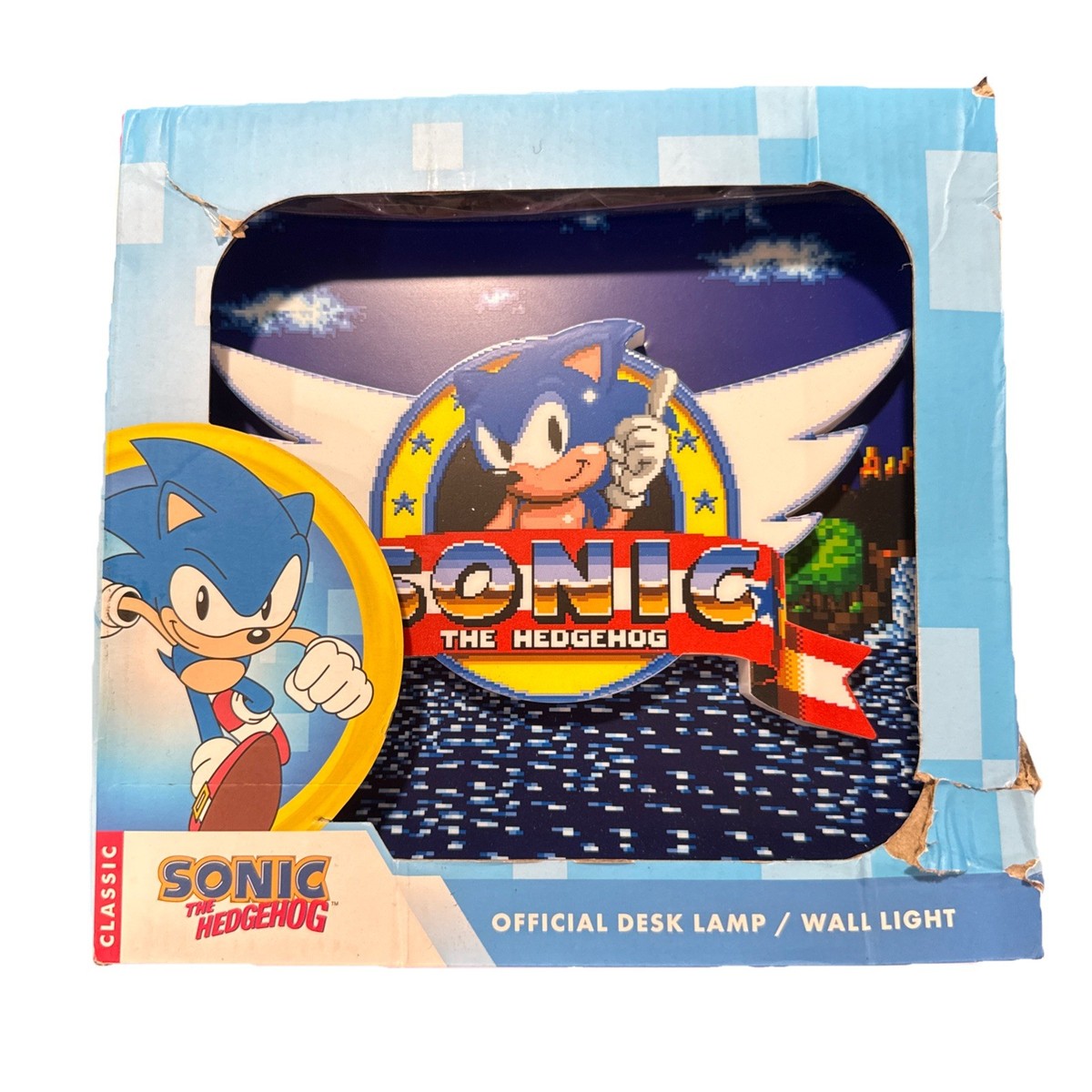 OFFICIAL SONIC THE HEDGEHOG 3D DESK LAMP / WALL LIGHT | eBay