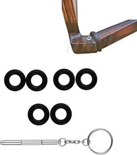 Eyeglass Repair Kits Glasses Grips Hinge Tighteners Silicone Hinge Ring Eyeg...