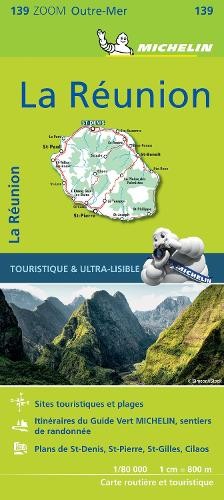 La Reunion - Zoom Map 139: Map by Michelin SHEET MAP - Image 2