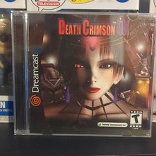 Death Crimson OX Sega Dreamcast Complete w/ Manual NTSC-U/C 2001