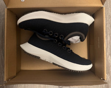 Allbirds Women's Tree Dasher 2 - Natural Black/Royal Blue Blizzard Sole 