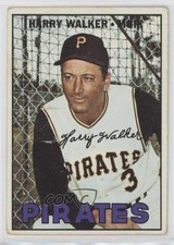 1967 Topps Harry Walker #448 0m2c