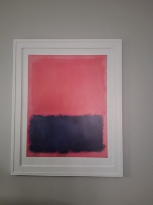 ''Untitled, 1960-61'' by the celebrated artist Mark Rothko. 