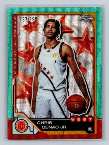 Chris Cenac Jr. 2025 Topps Chrome McDonald's All American #11 Basketball