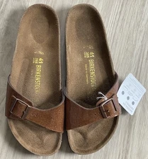 Birkenstock Madrid BS Slides Sandals Buckle Shoes Slip On Magic Galaxy Narrow 41