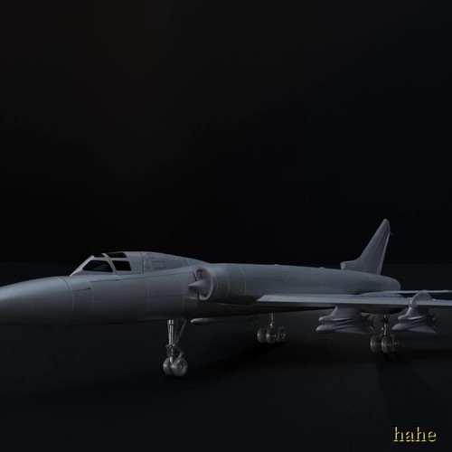 1/144 Russian TU28 Tu-128 Cello Interceptor Unpainted Assemble Model 3D Printed - Picture 10 of 10