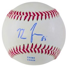 Matt Thaiss Signed Baseball Tampa Bay Rays LA Angels White Sox Autograph Proof