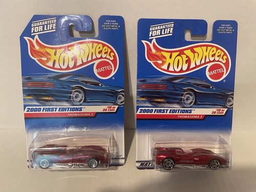 Variant: Set of 2000 Hot Wheels THOMASSIMA III, First Editions #070 NOC