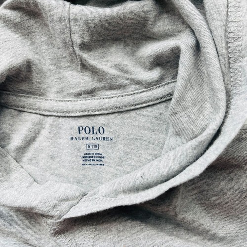 Polo Ralph Lauren Hooded T-Shirt Gray Size 5 - Picture 4 of 4