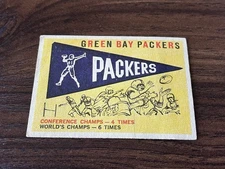 Green Bay Packers Conference Champs Trading Card Number 98
