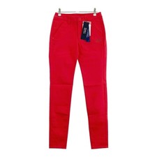 SIZE:0 PEARLY GATES 055-2131308 Pants Red 240101572716 Golf Wear Used STST-0