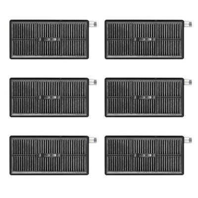 6 Pieces Replacement Filter for Dreame Aqua10 Ultra Roller Robot Vacuum Cleaner