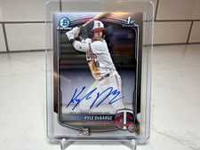 Kyle DeBarge Bowman Chrome 2025 Auto