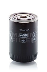 MANN-FILTER Filter, Arbeitshydraulik W 940/18-image
