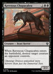 Ravenous Chupacabra #136 Commander: Murders at Karlov Manor