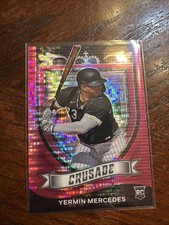 Yermin Mercedes 2021 Chronicles Crusade PINK PULSAR PRIZM #16 - White Sox RC