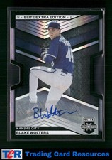 2023 Panini Elite Extra Edition #126 Blake Wolters Signatures Die Cut #/399