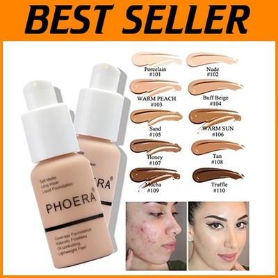 PHOERA Foundation & Primer Bundle: Oil-Free Formula`