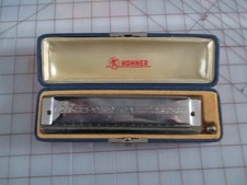 Hohner "The 64 Chromonica" 4 Chromatic Octaves Professional Model 280-C W/Case