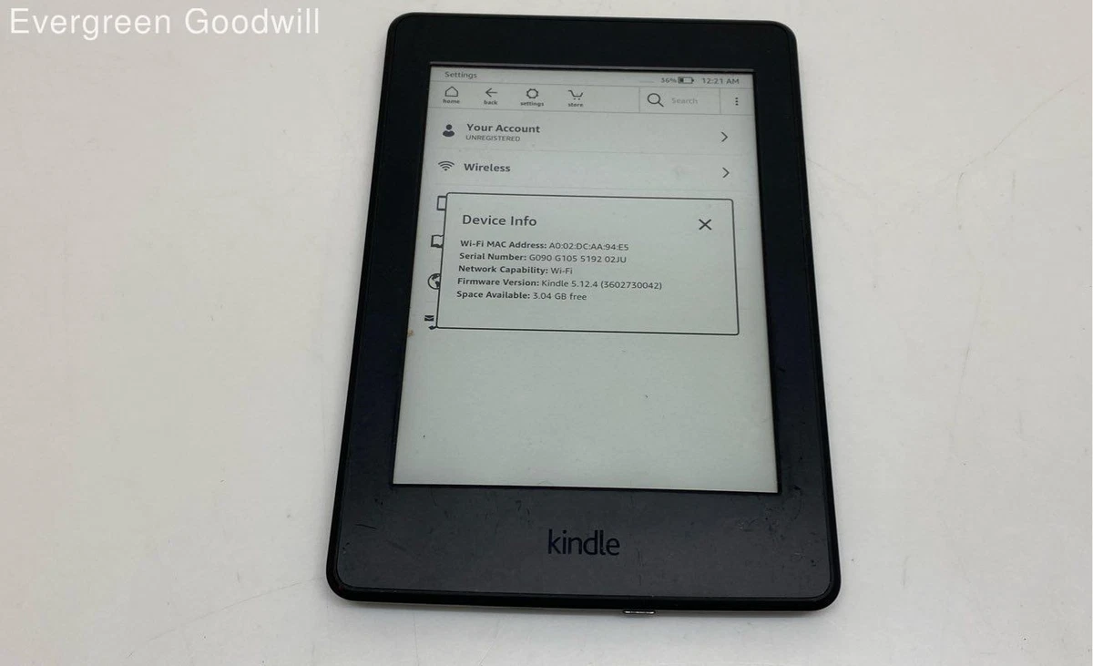 Amazon Kindle Paperwhite 7th Generation White eBook Readers for