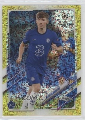 2020-21 Topps Chrome UEFA Champions League 5/299 Billy Gilmour #66 Rookie RC a8r