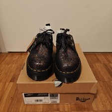 NUOVO Dr. Martens Holly GunMetal Crackle EU41/UK7