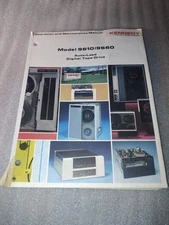 Kennedy 9610 9660 Auto-Load Digital Tape Drive Operation Maintenance Manual 1987